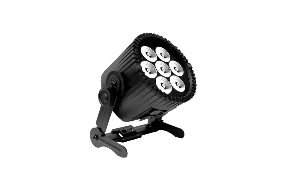 ASTERA AX9 Akku-LED-Strahler IP65, 7x15W, RGBMA, 13° (8er Set)