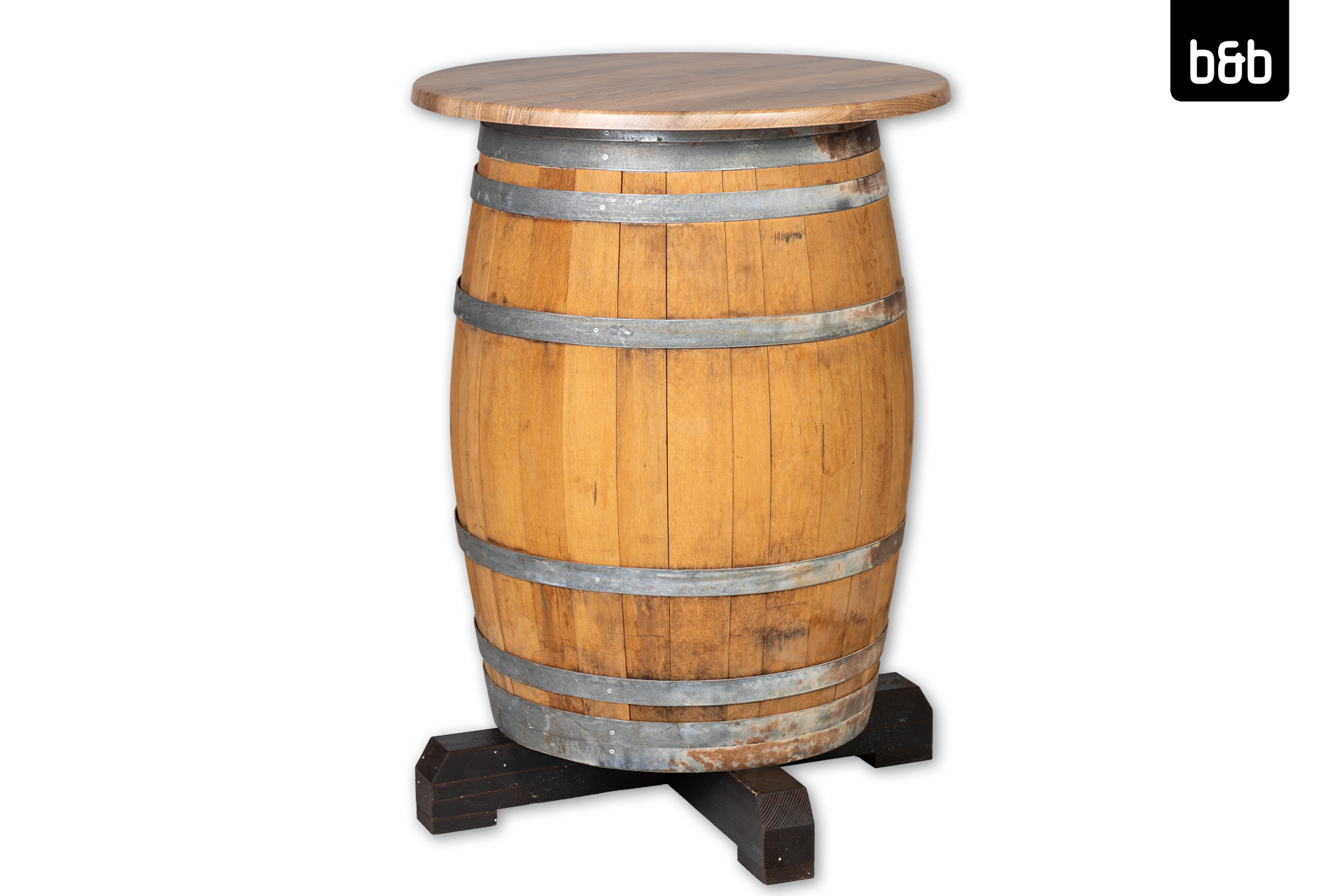 Weinfass als Stehtisch Ø70cm