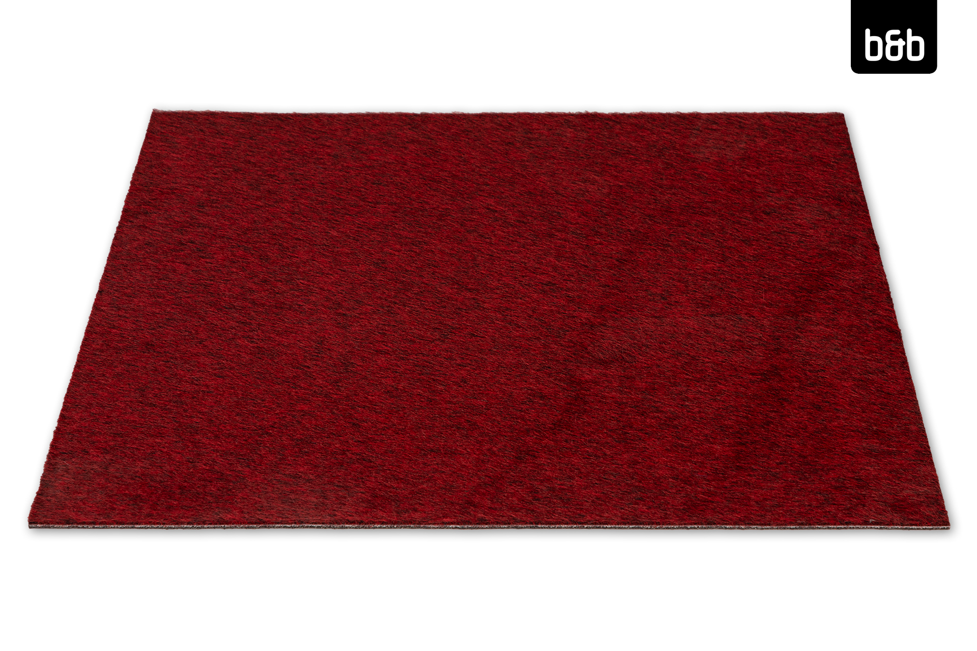 Desso Teppichfliese 1,0x1,0m  B1, rot