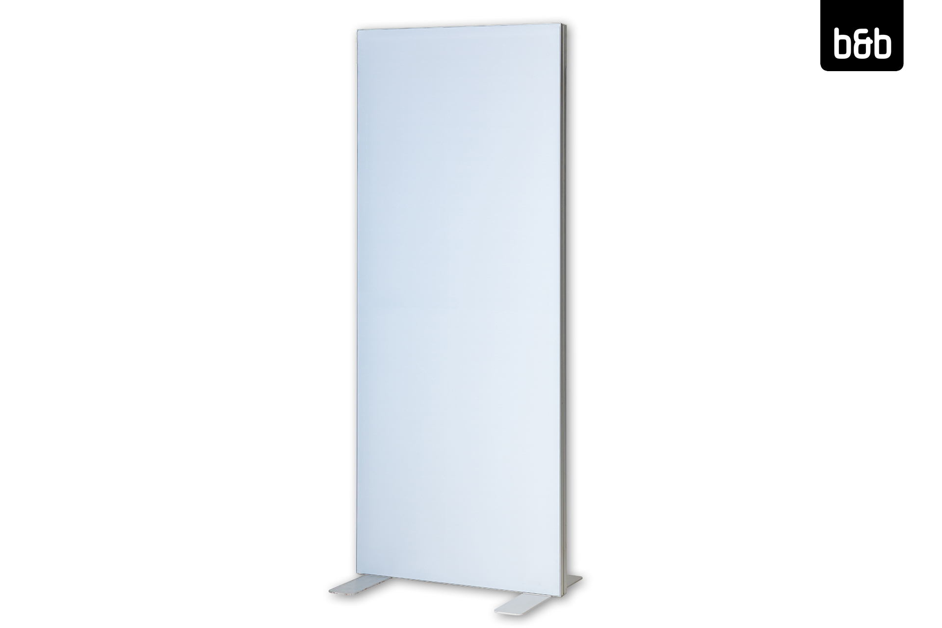 Raumtrenner - FitFRAME - 100x250cm, Achatgrau