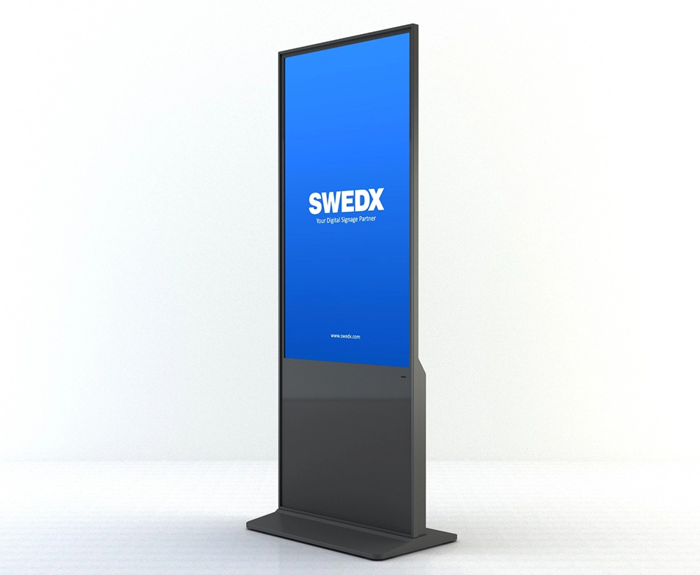 swedex-stele image SWEDX Lamina V2 Stele 55" UHD Touch-Display, schwarz