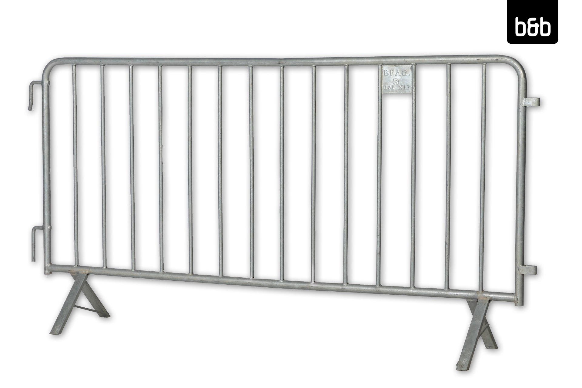 Absperrgitter / Mannesmanngitter 2,22x1,10m