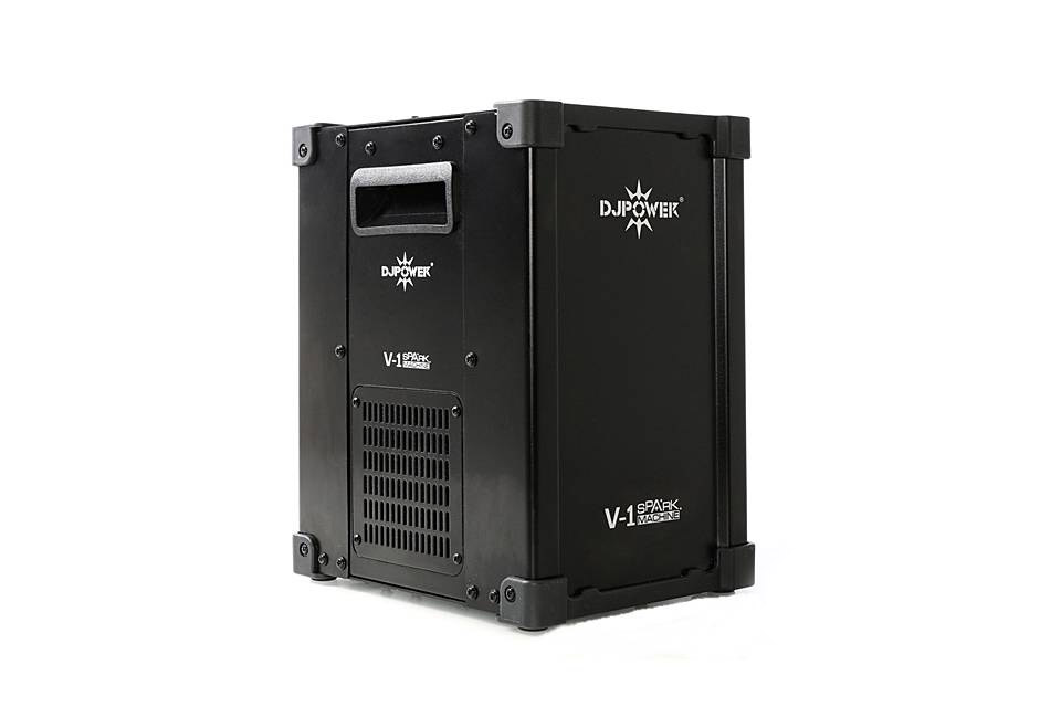 DJ Power V-1 SPARK MASCHINE pyrotechnischer Effekt 5m, 700W, inkl. Granulat (5min)