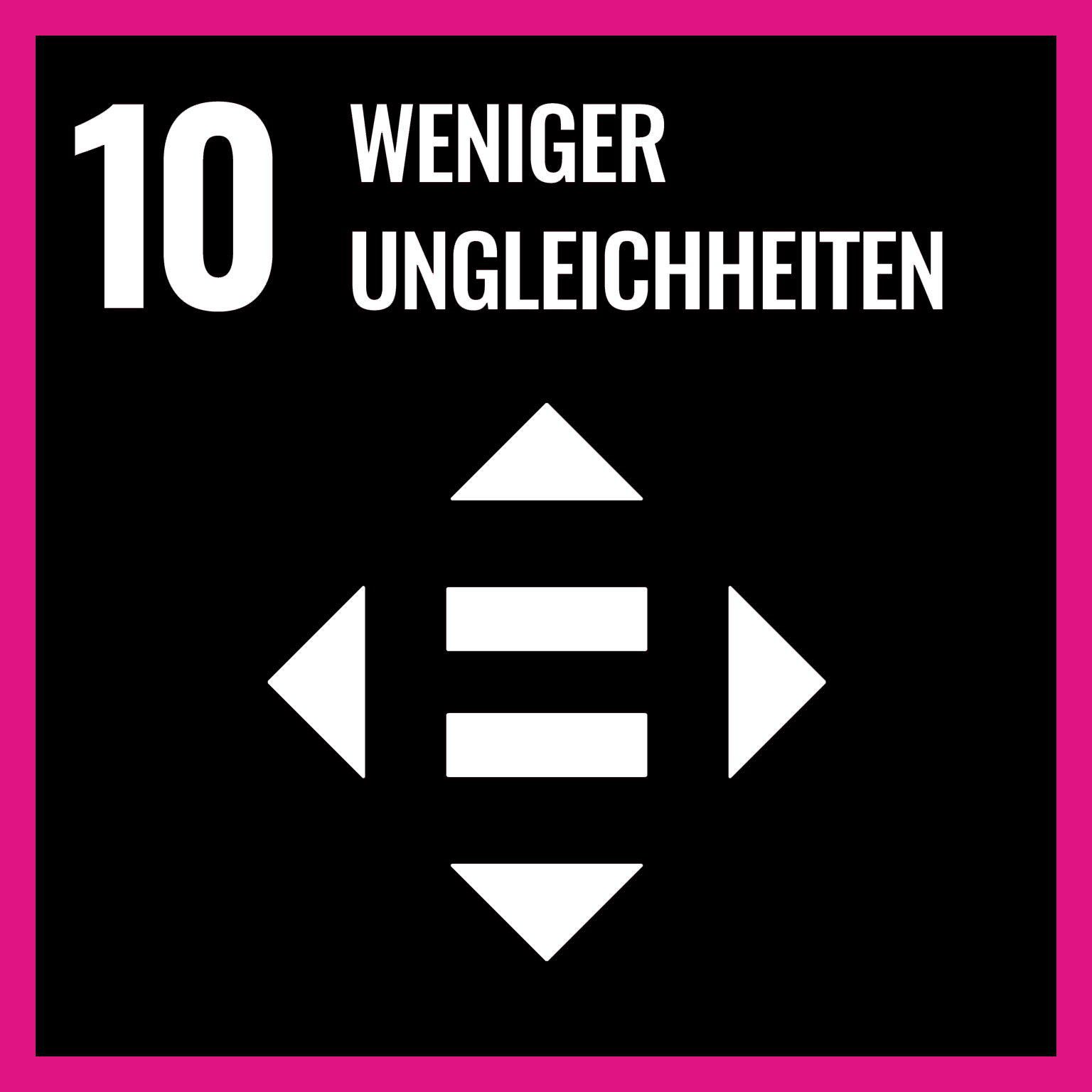 10 - Weniger Ungleichheiten